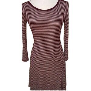 Super soft AMERICAN EAGLE Striped Knit T Shirt Dress - size XXS
